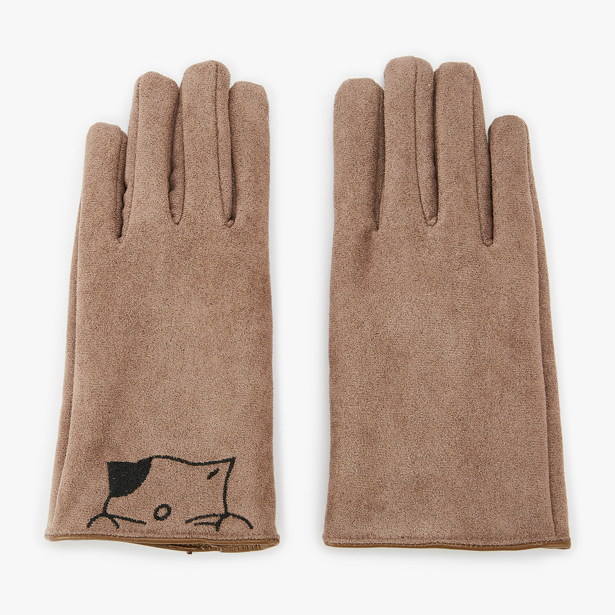 Gants taupe M Kerria - Taille M