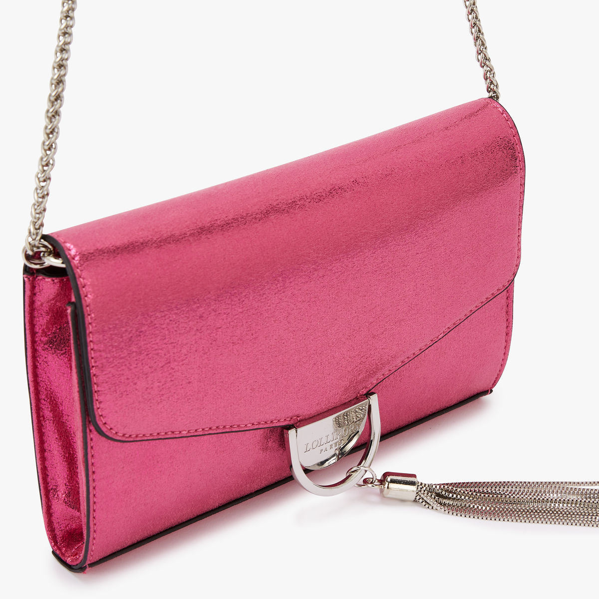 Pochette fuchsia M Langosco
