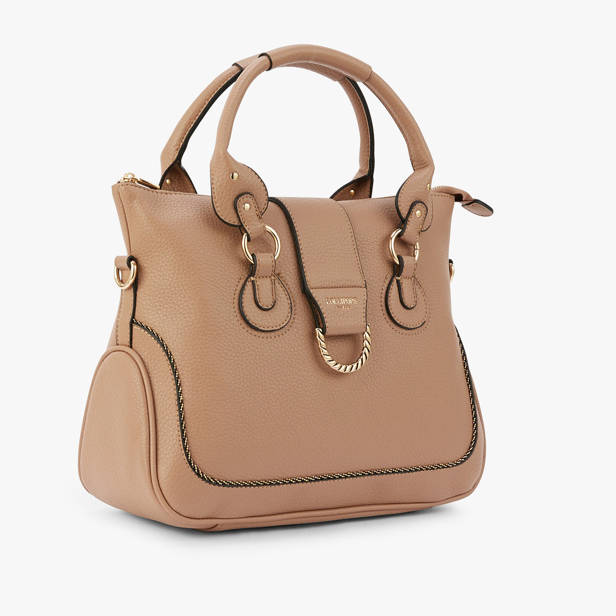 Sac à main taupe Maroco