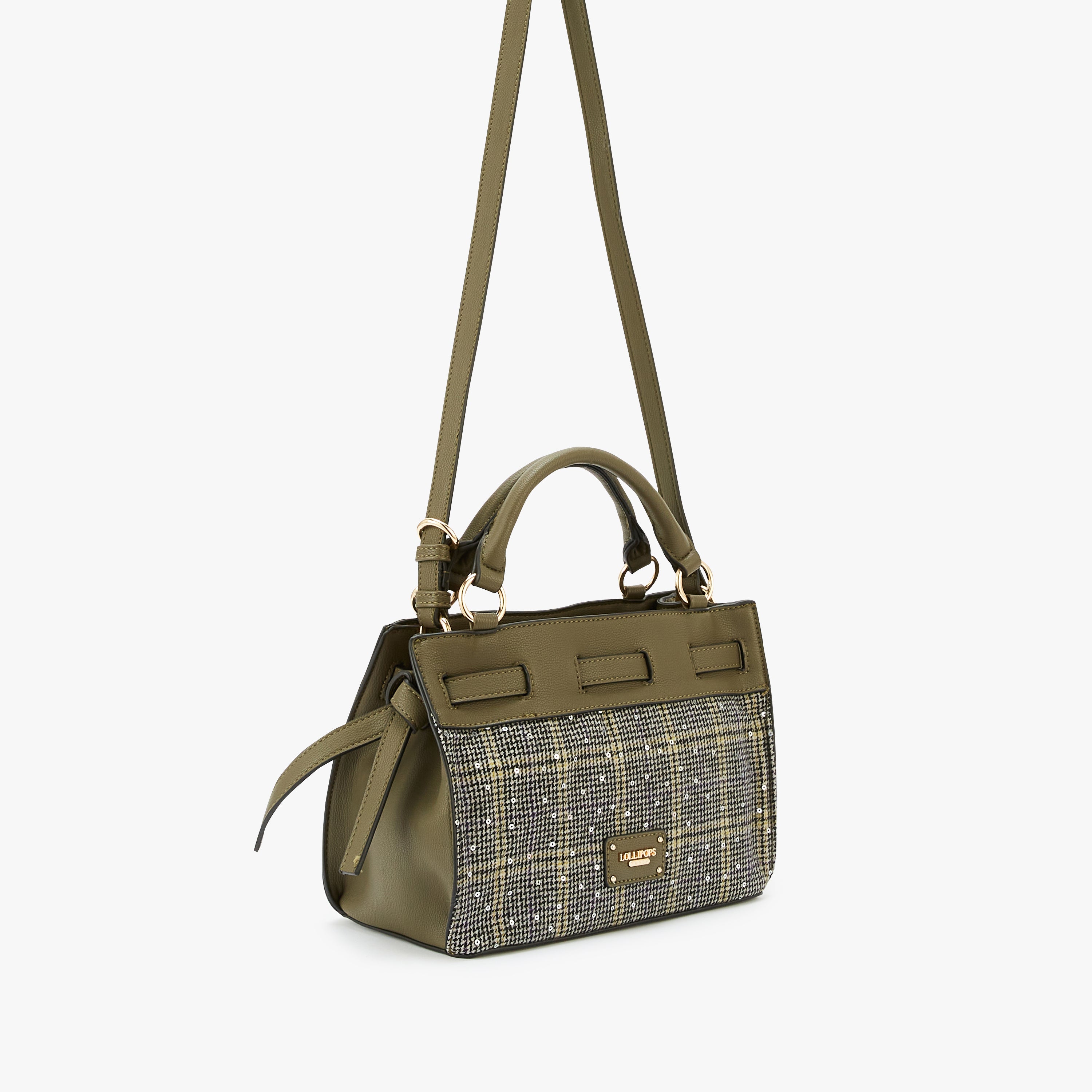 Petit sac à main kaki Moncale