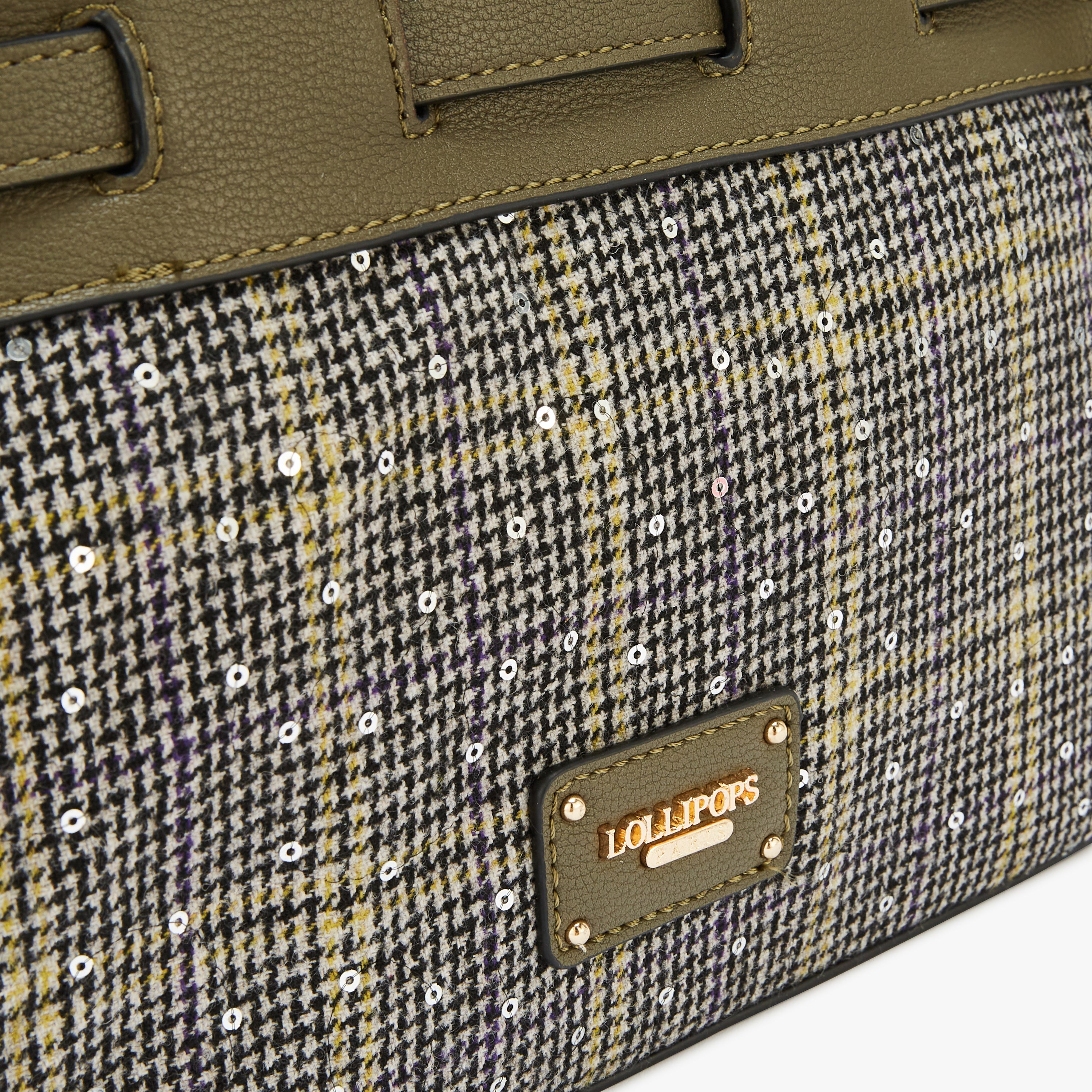 Petit sac à main kaki Moncale