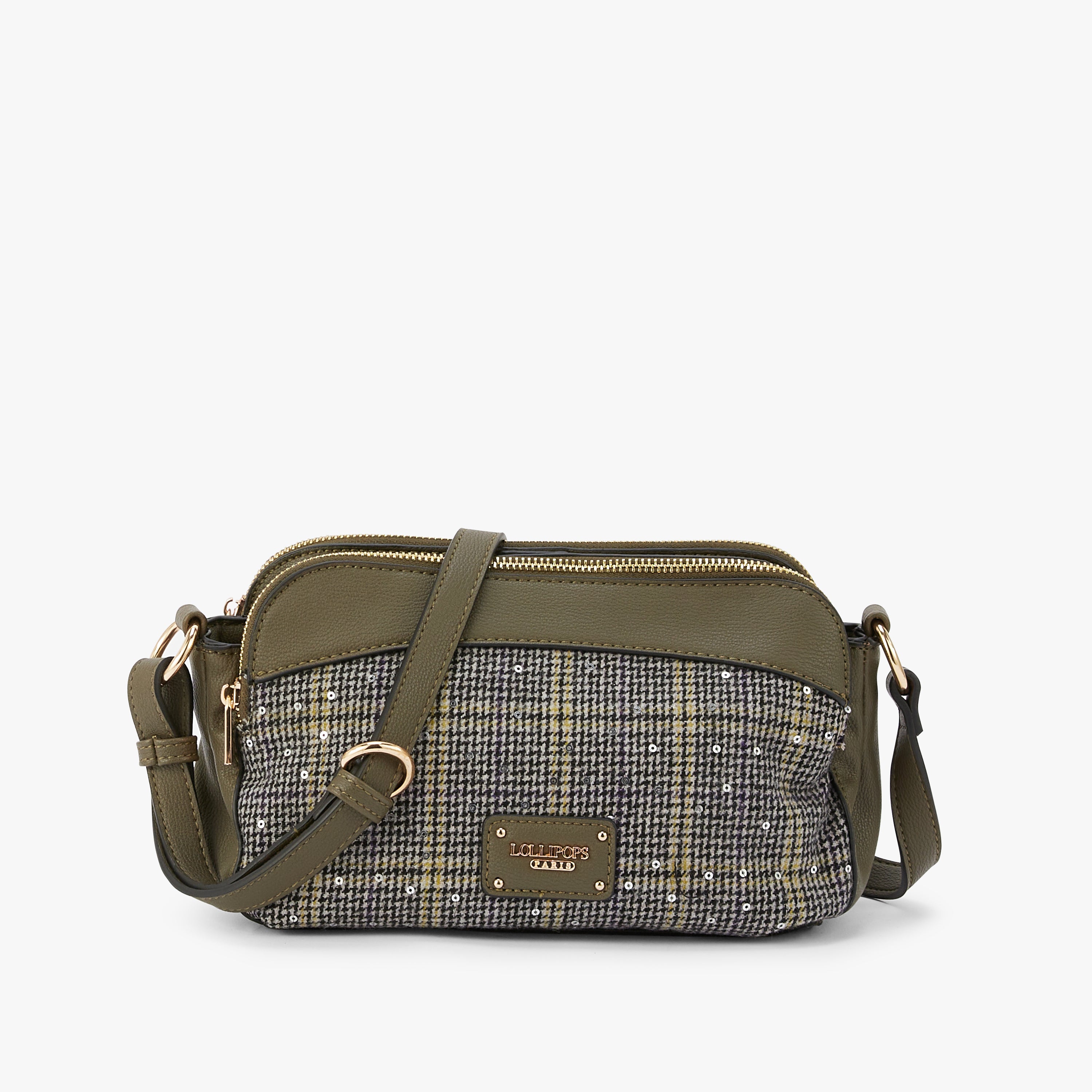 Sac bandoulière kaki Moncale