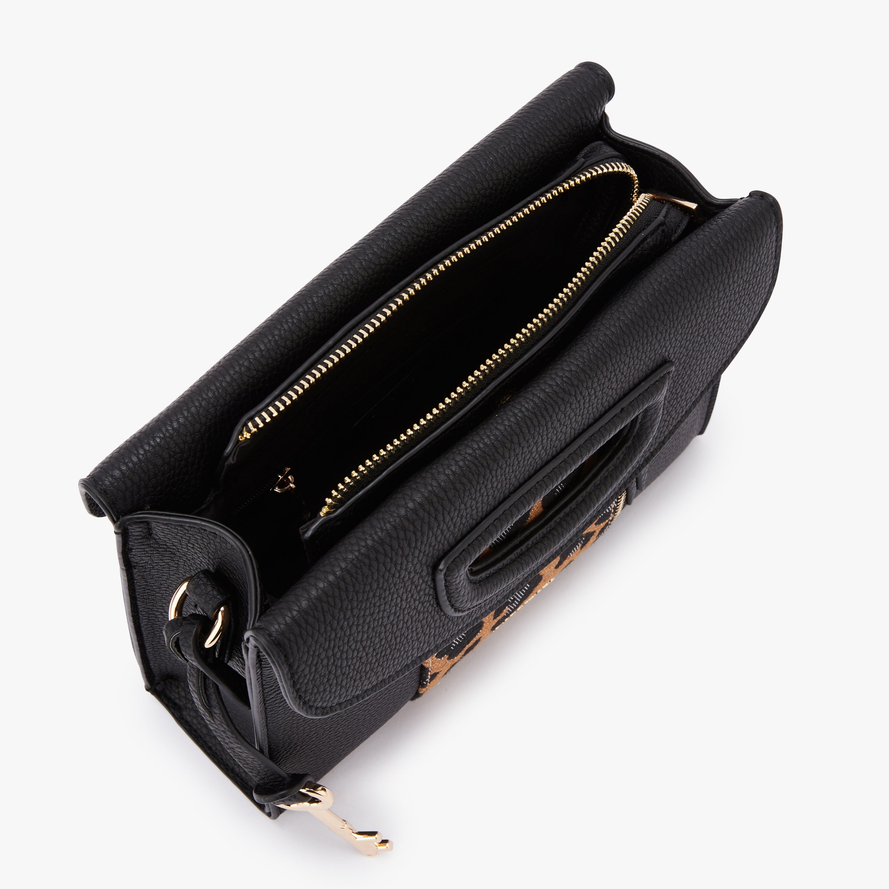 Sac bandoulière noir Macerata