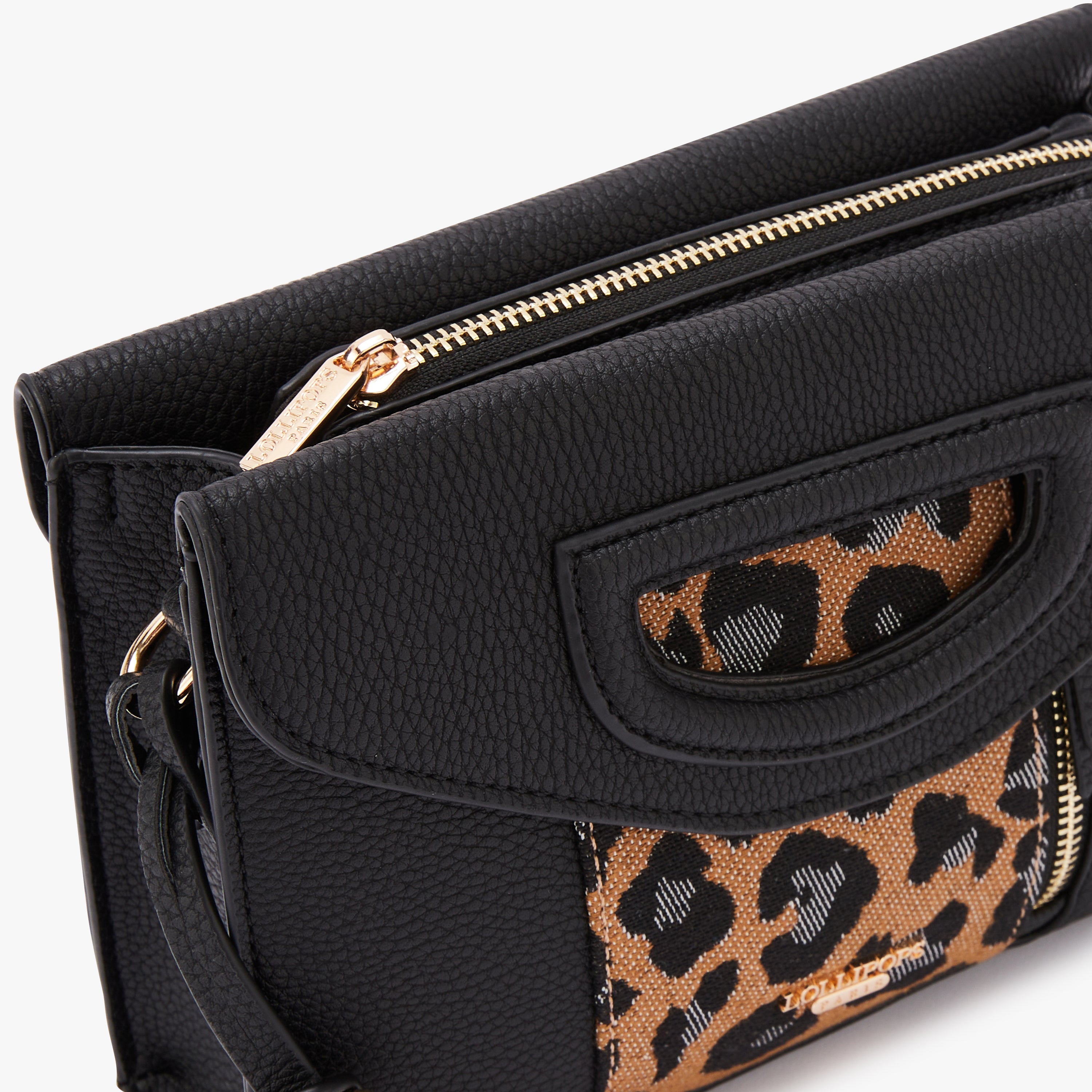 Sac bandoulière noir Macerata