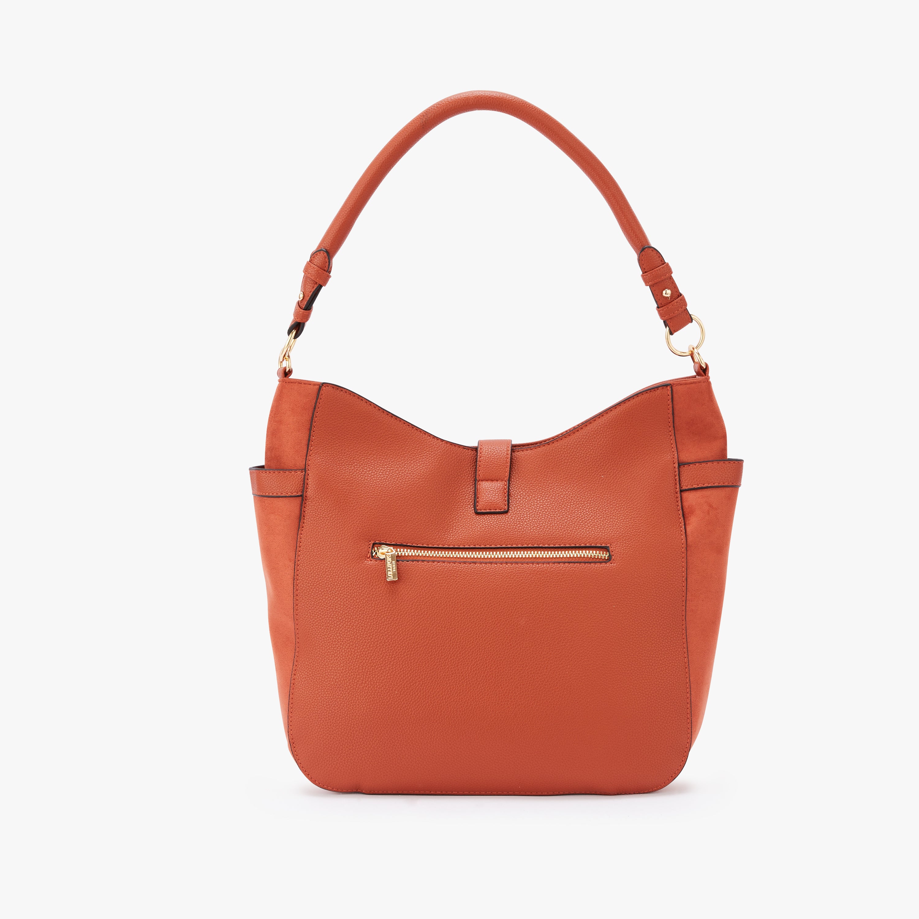 Sac hobo orange Mugnano