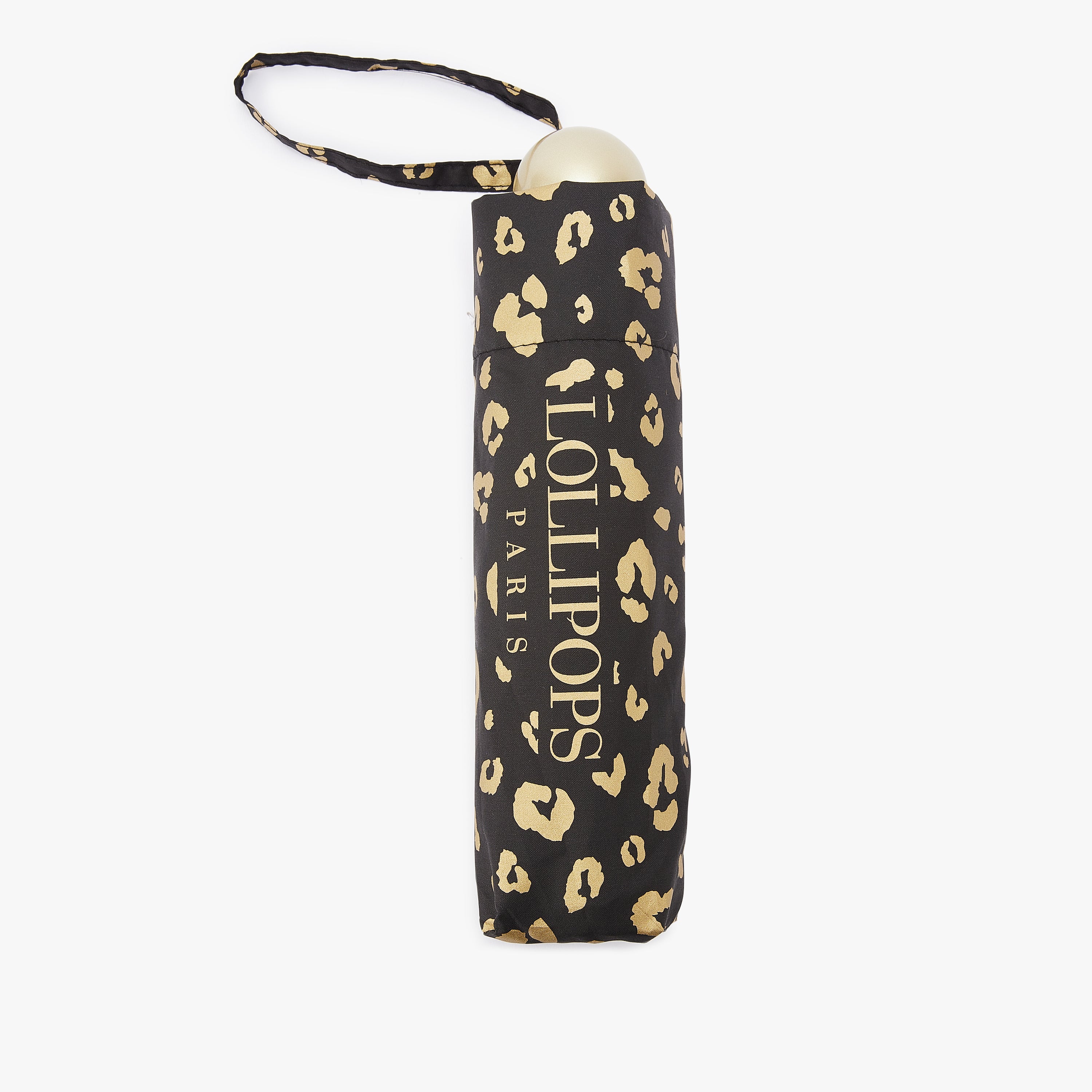 Parapluie pliable noir Muggio