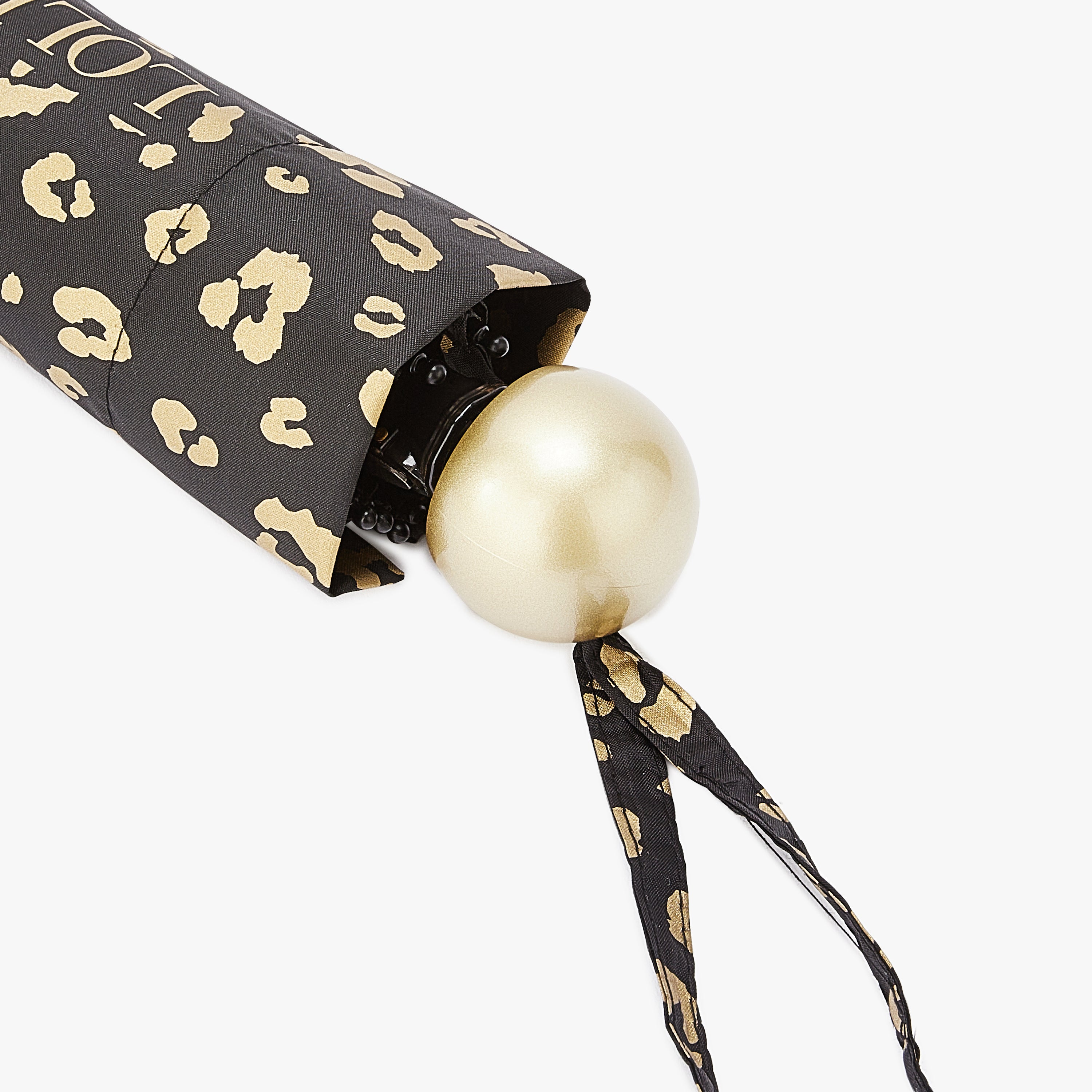 Parapluie pliable noir Muggio