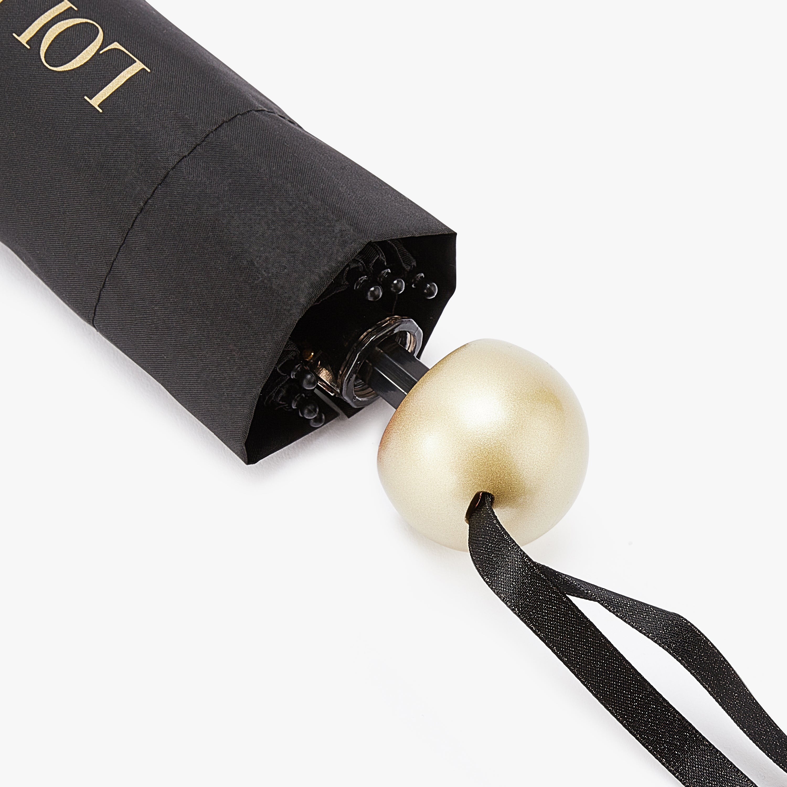 Parapluie pliable noir M Feline