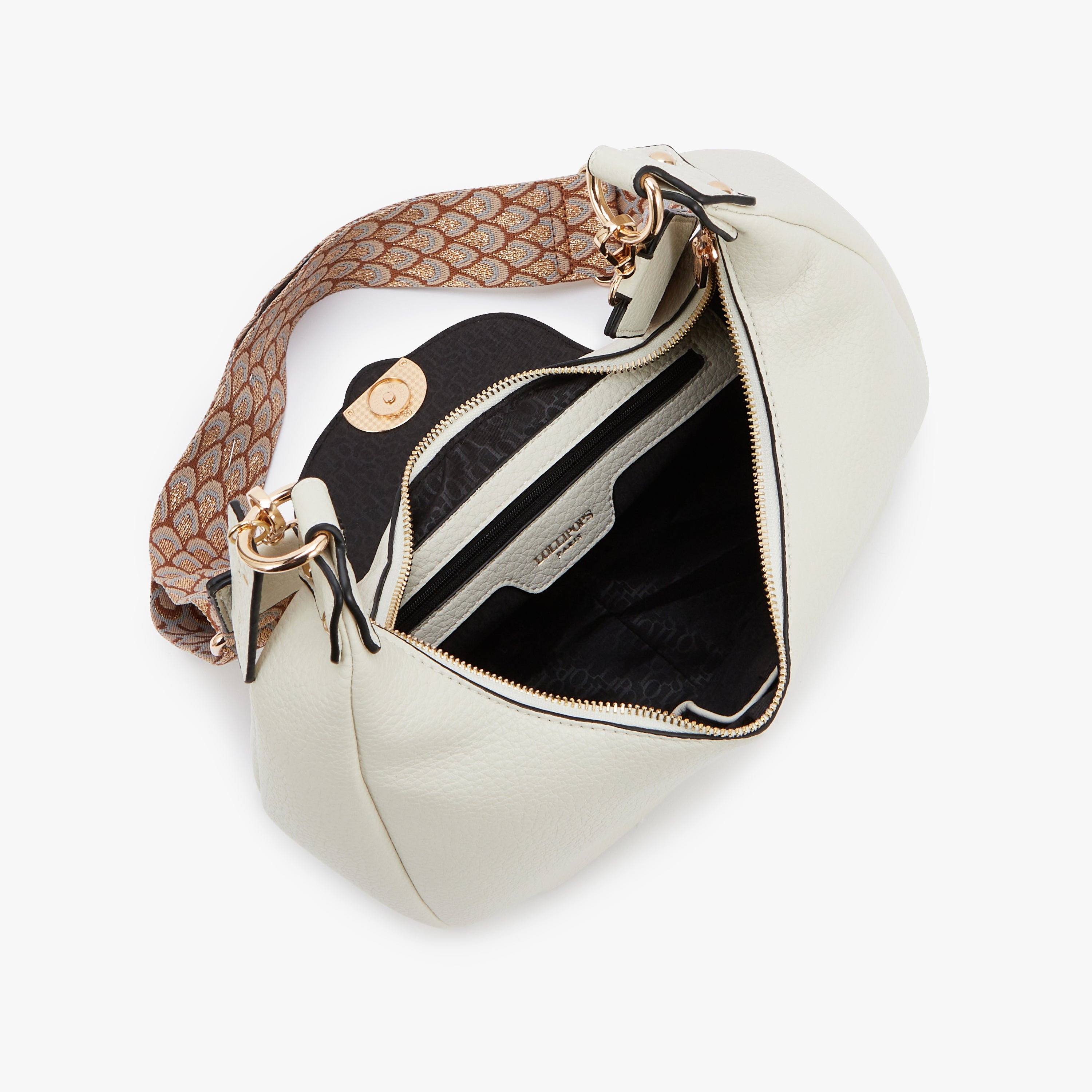 Sac hobo blanc Nureci