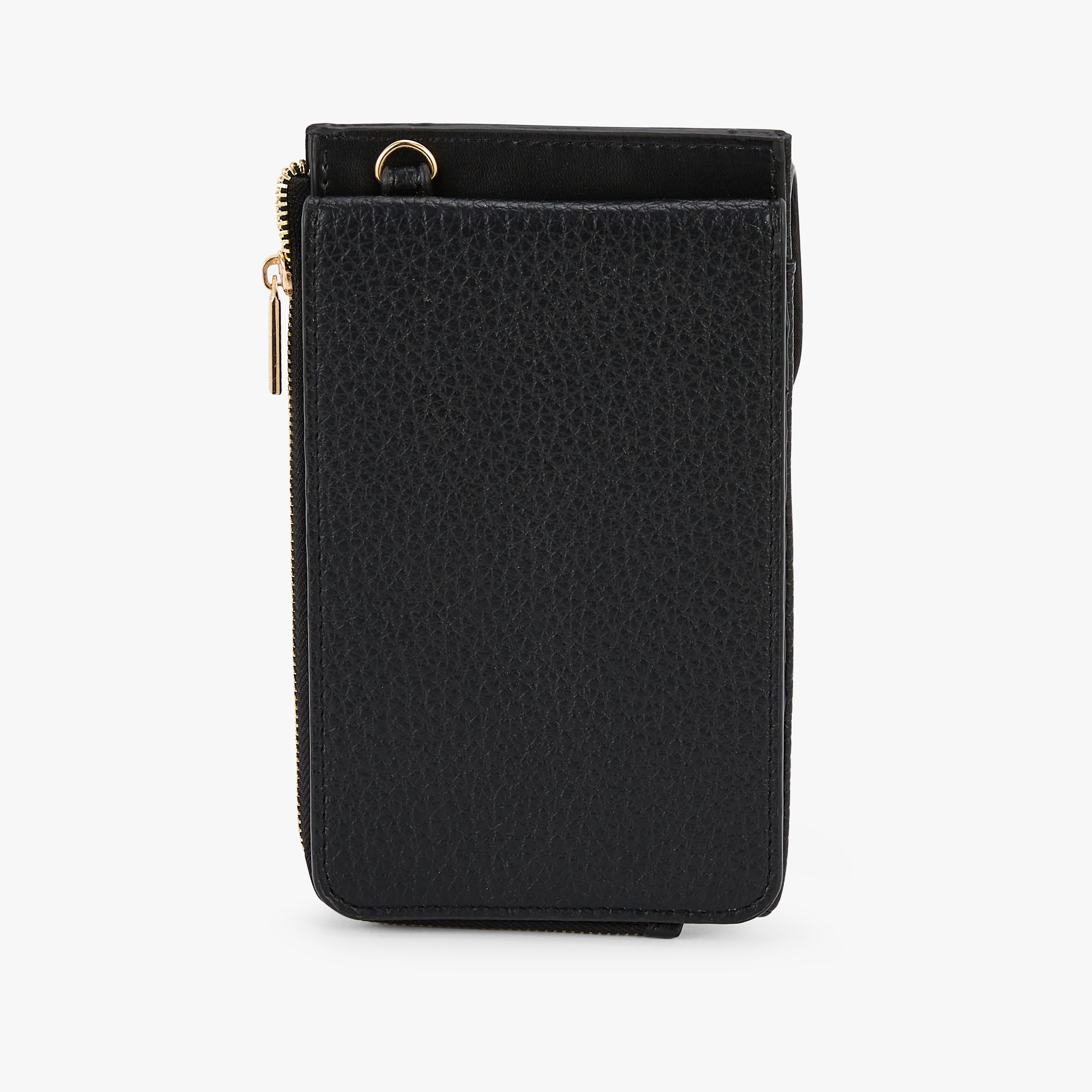 Pochette de téléphone noir Nureci