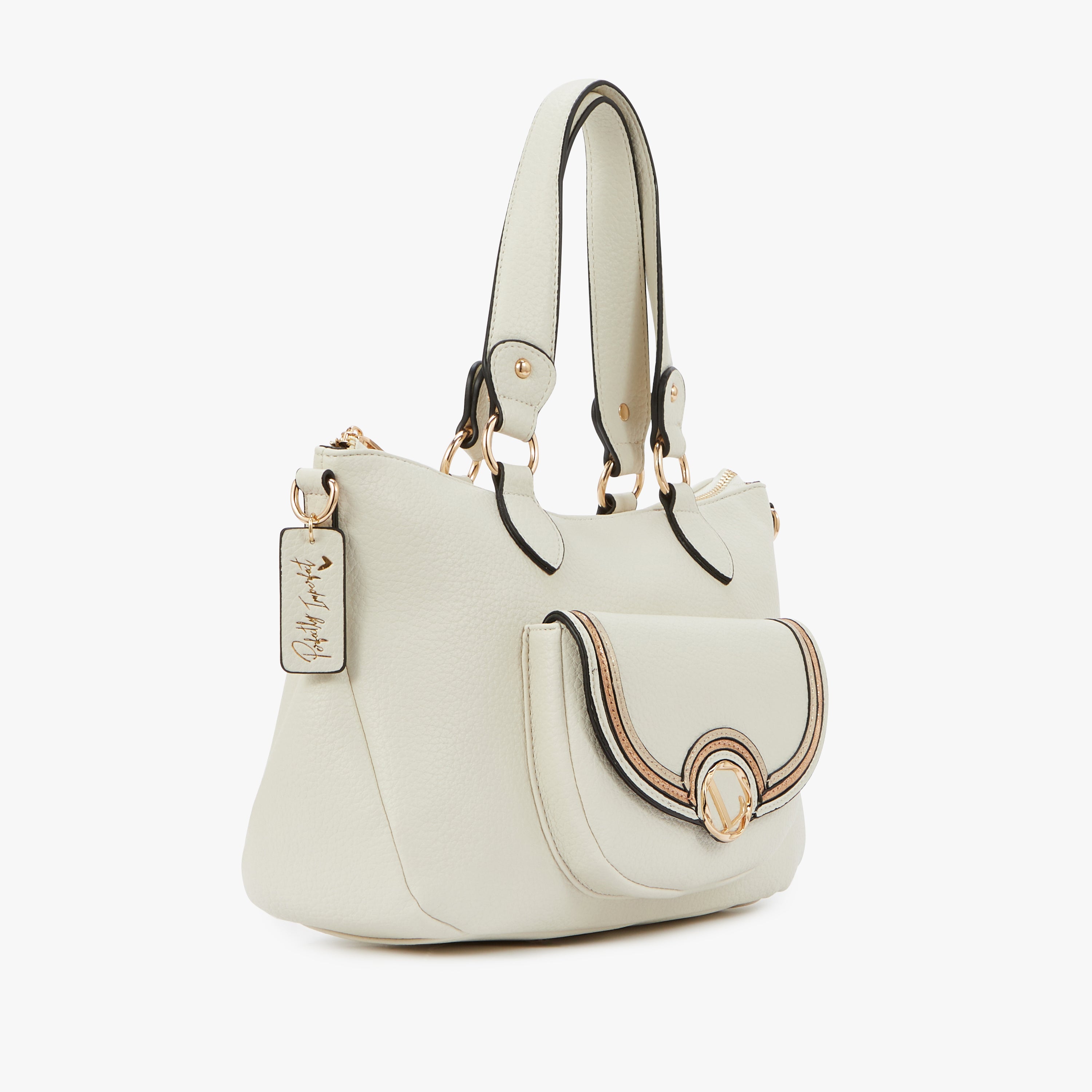 Grand sac shopper blanc Nureci