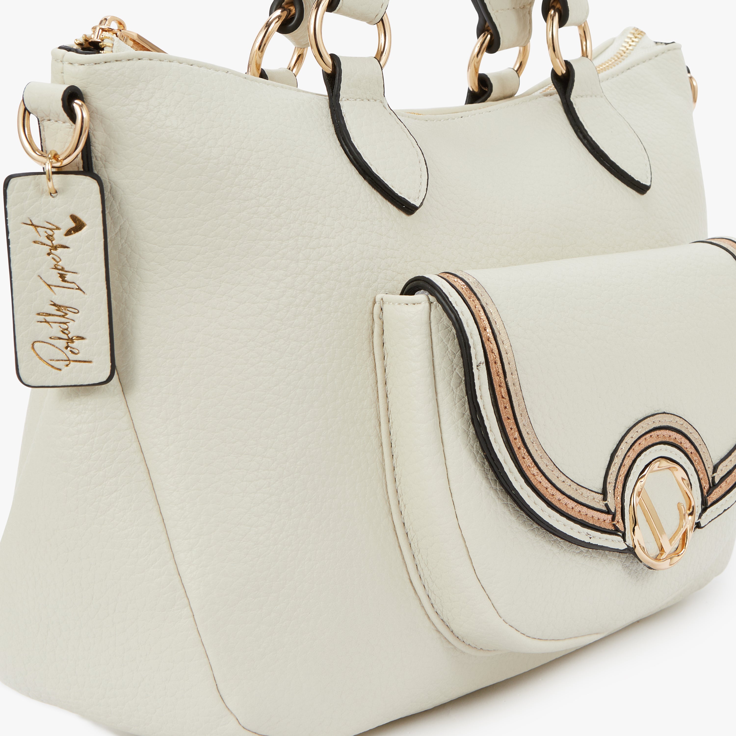 Grand sac shopper blanc Nureci