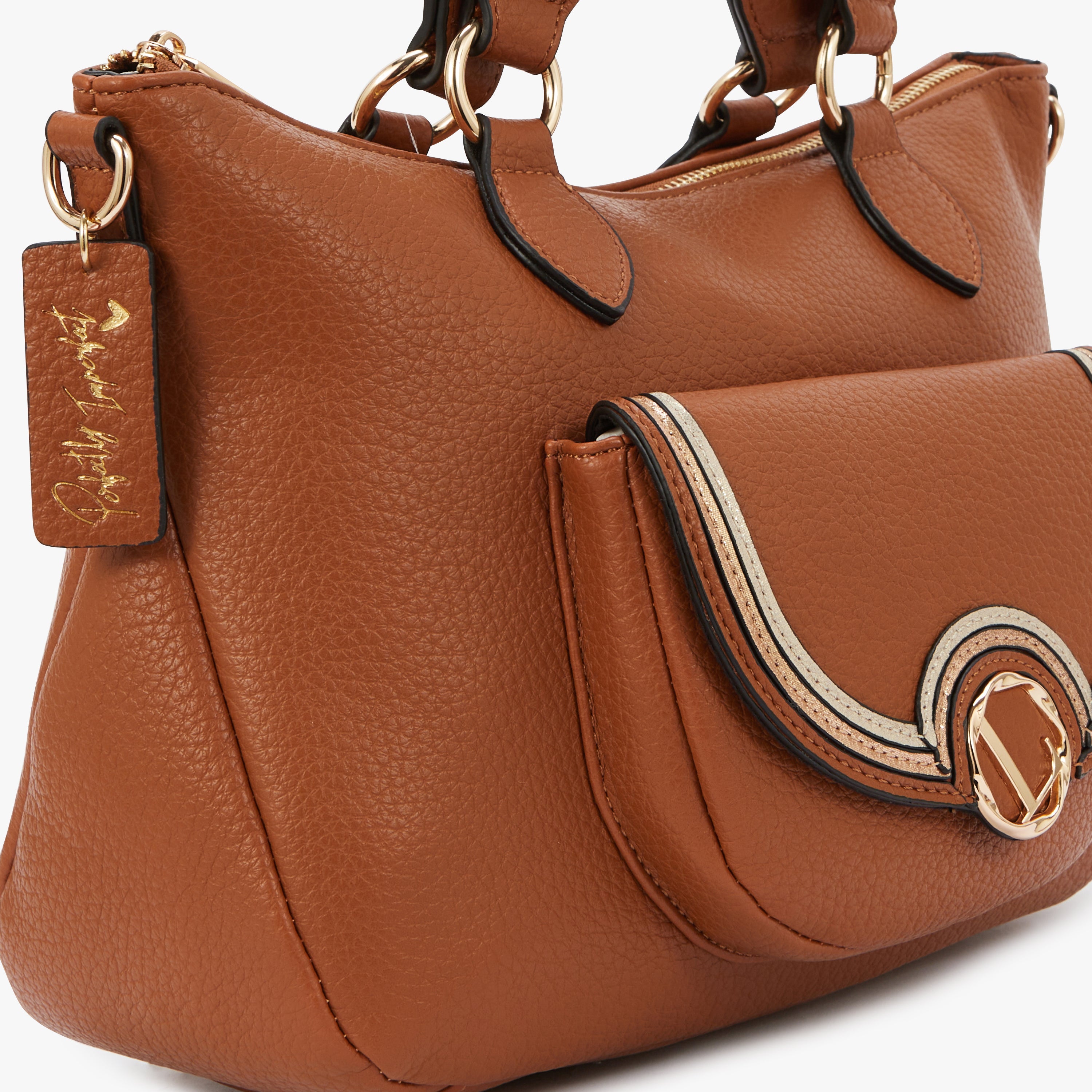 Grand sac shopper camel Nureci