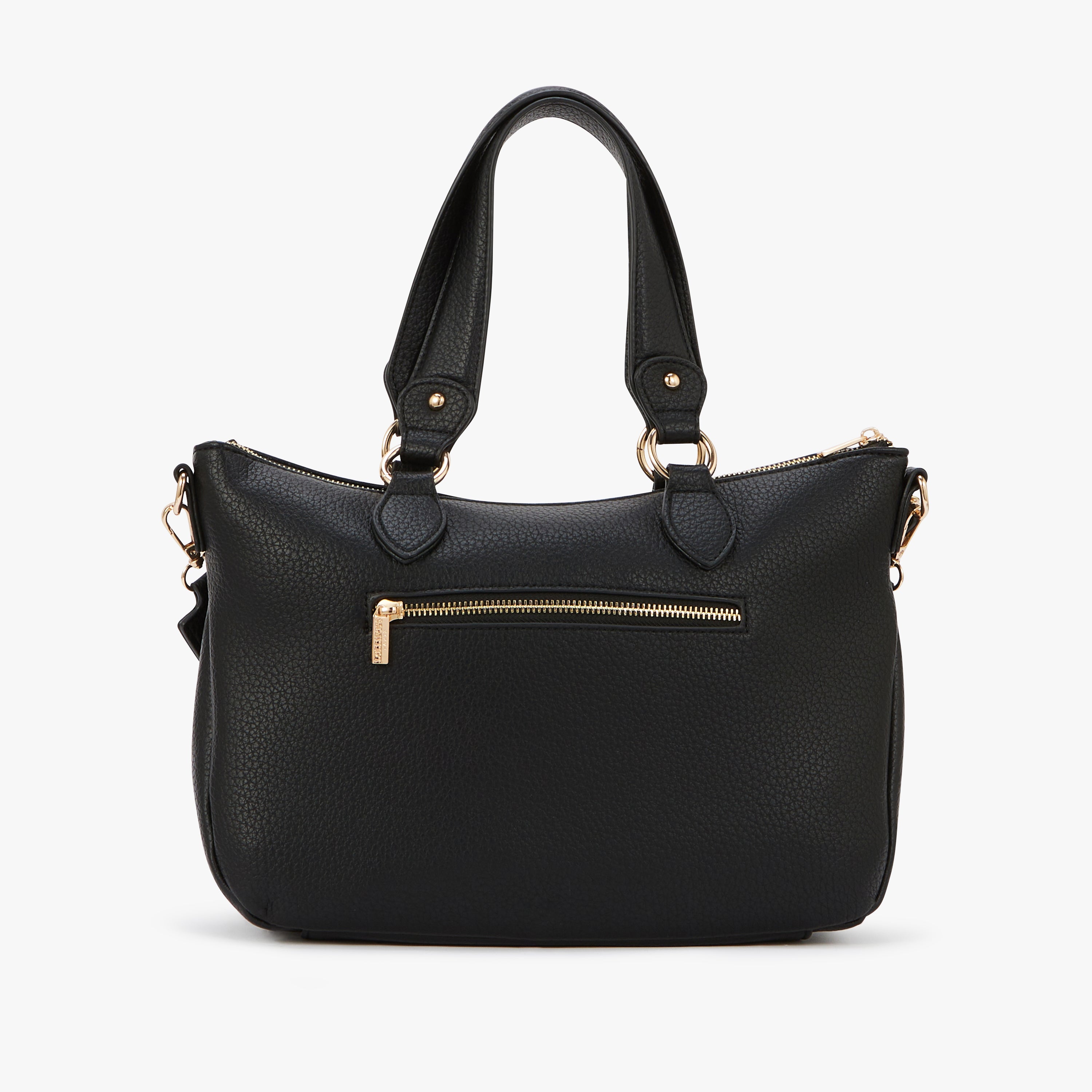 Grand sac shopper noir Nureci
