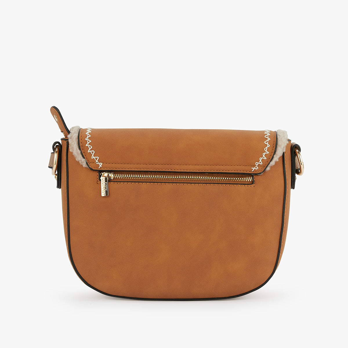 Sac bandoulière beige Manduria