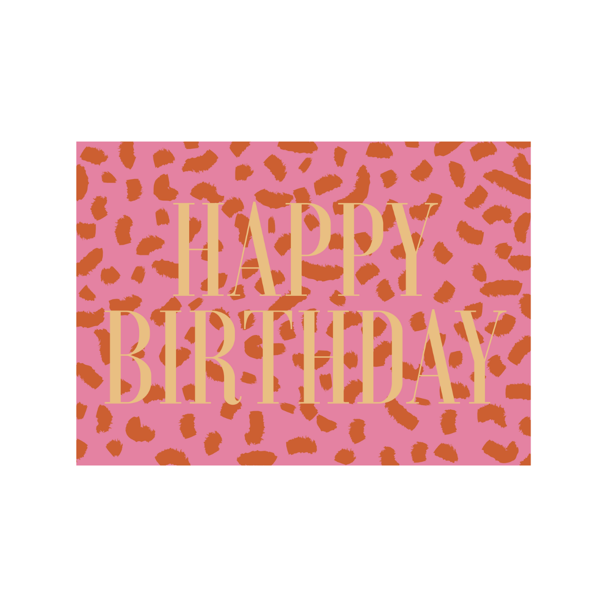 Carte de voeux Happy Birthday