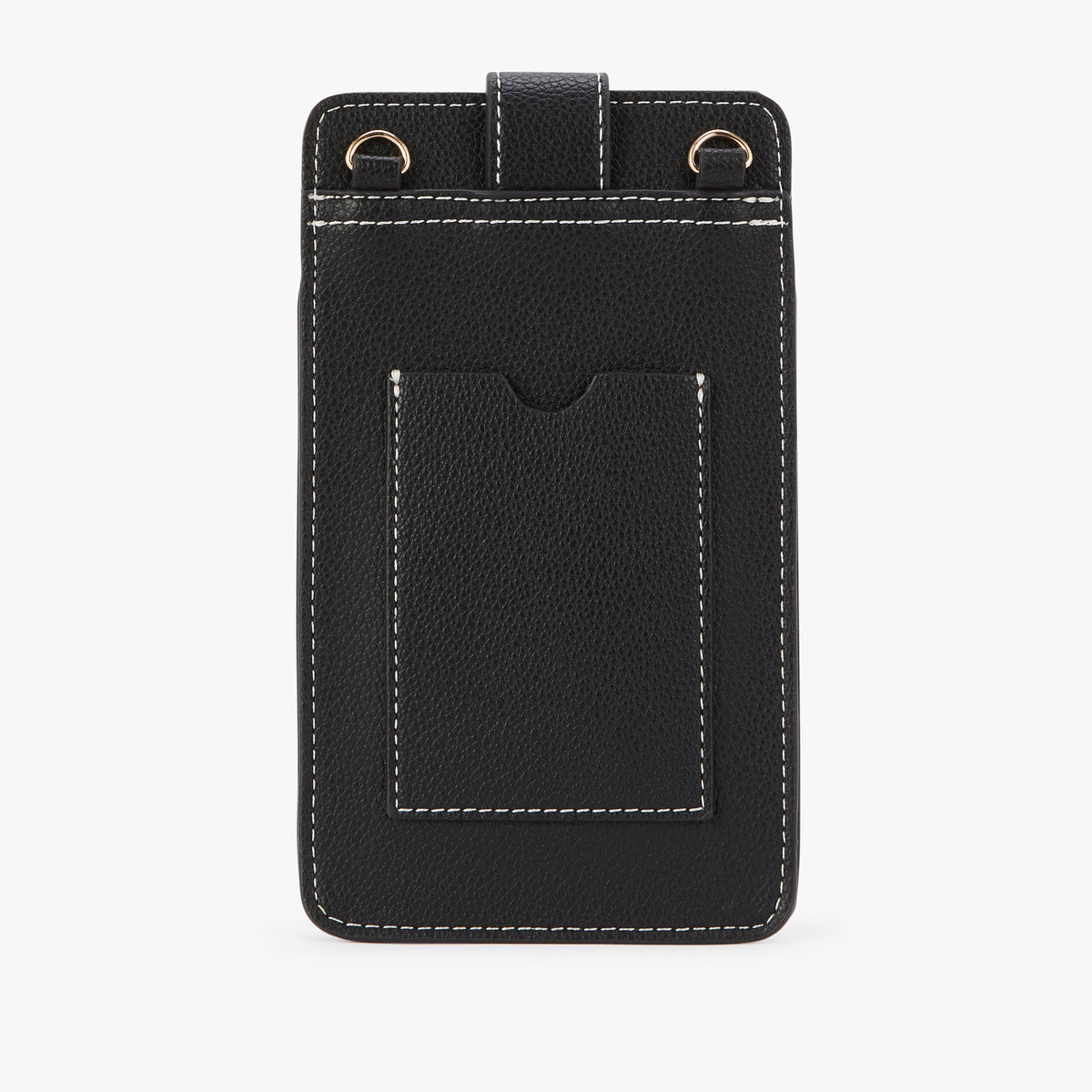 Pochette de téléphone noir Nesso