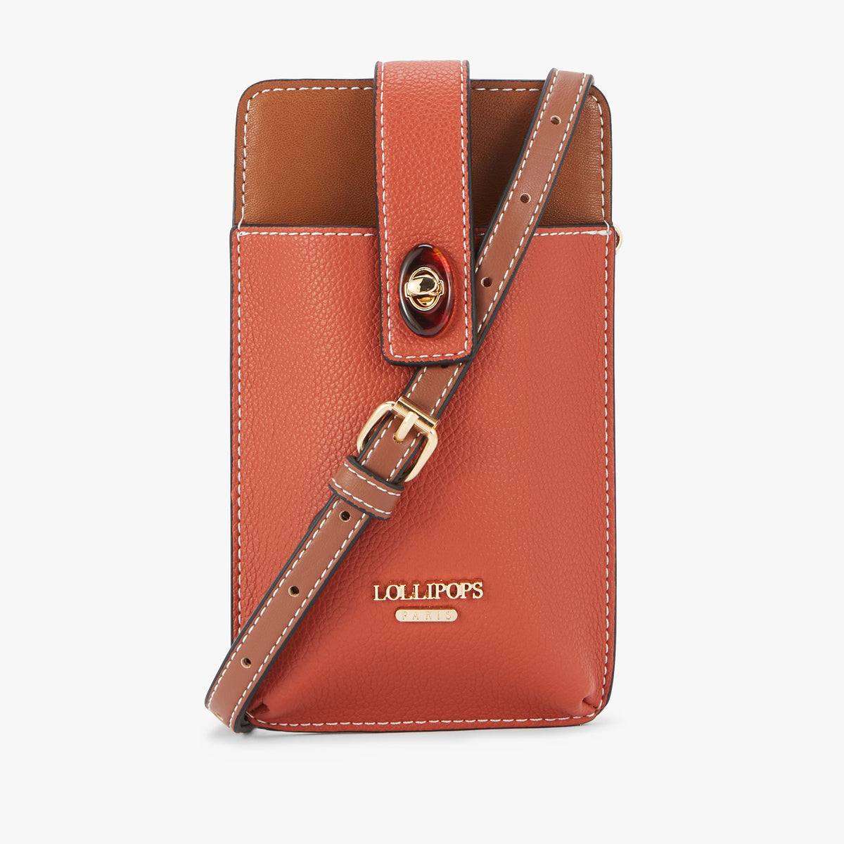 Pochette de téléphone brique Nesso