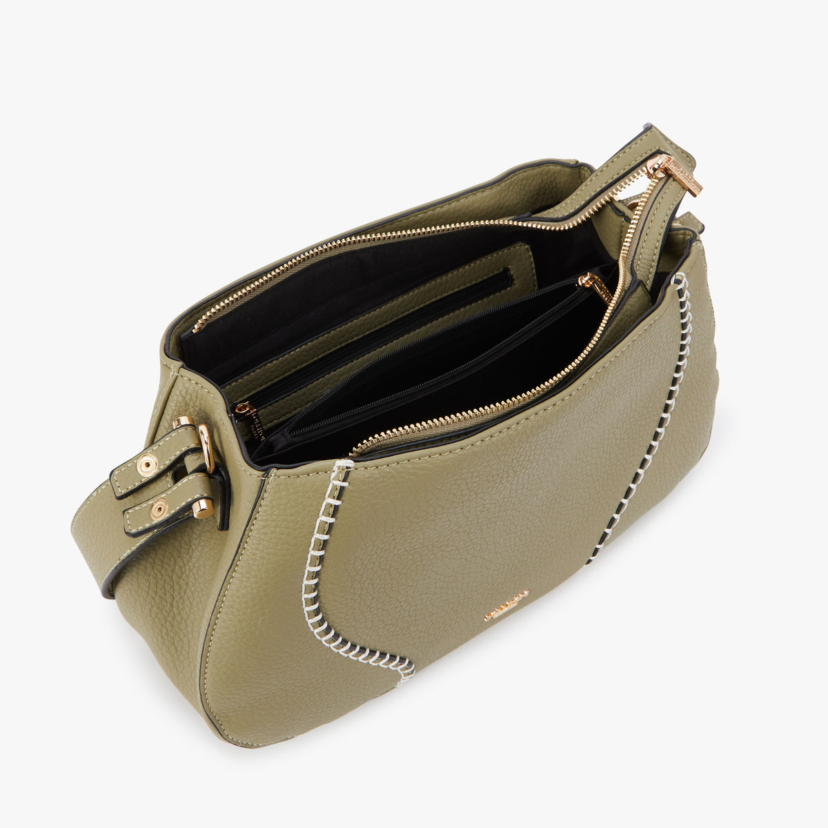 Sac baguette kaki Nanto