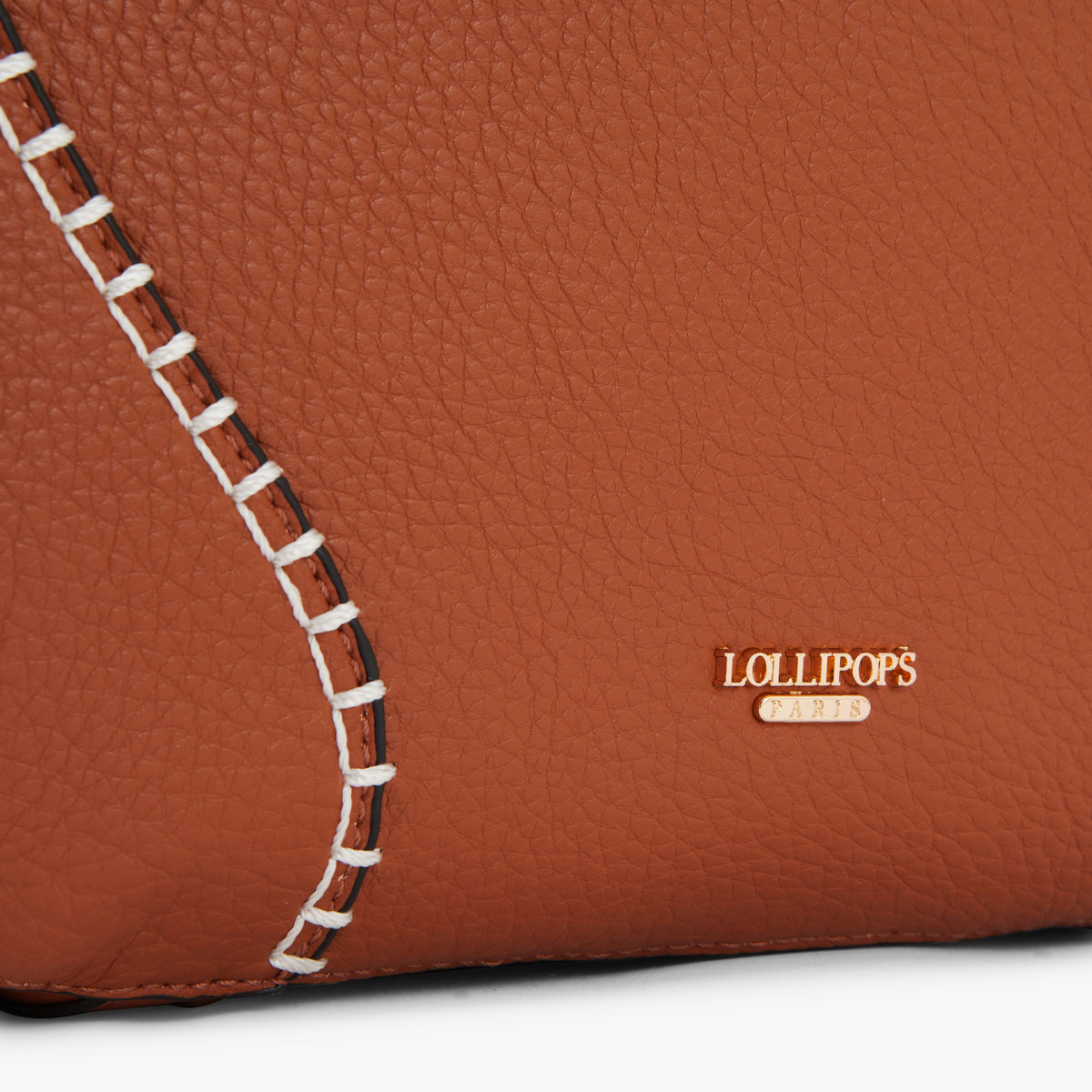 Grand sac shopper camel Nanto