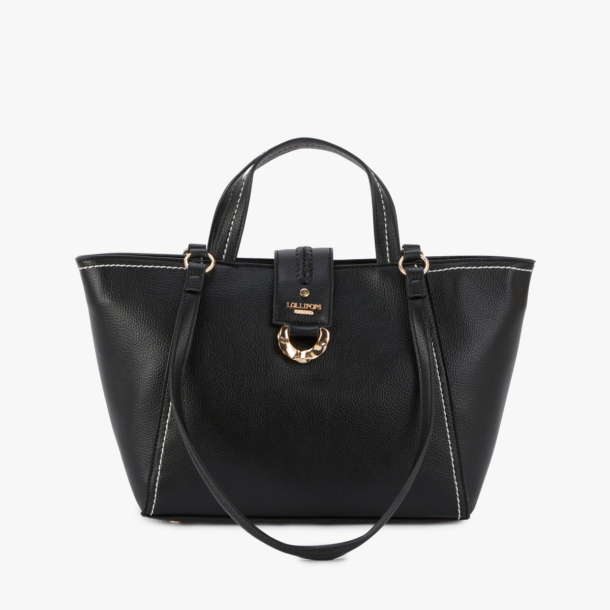 Sac shopper noir Nicolosi