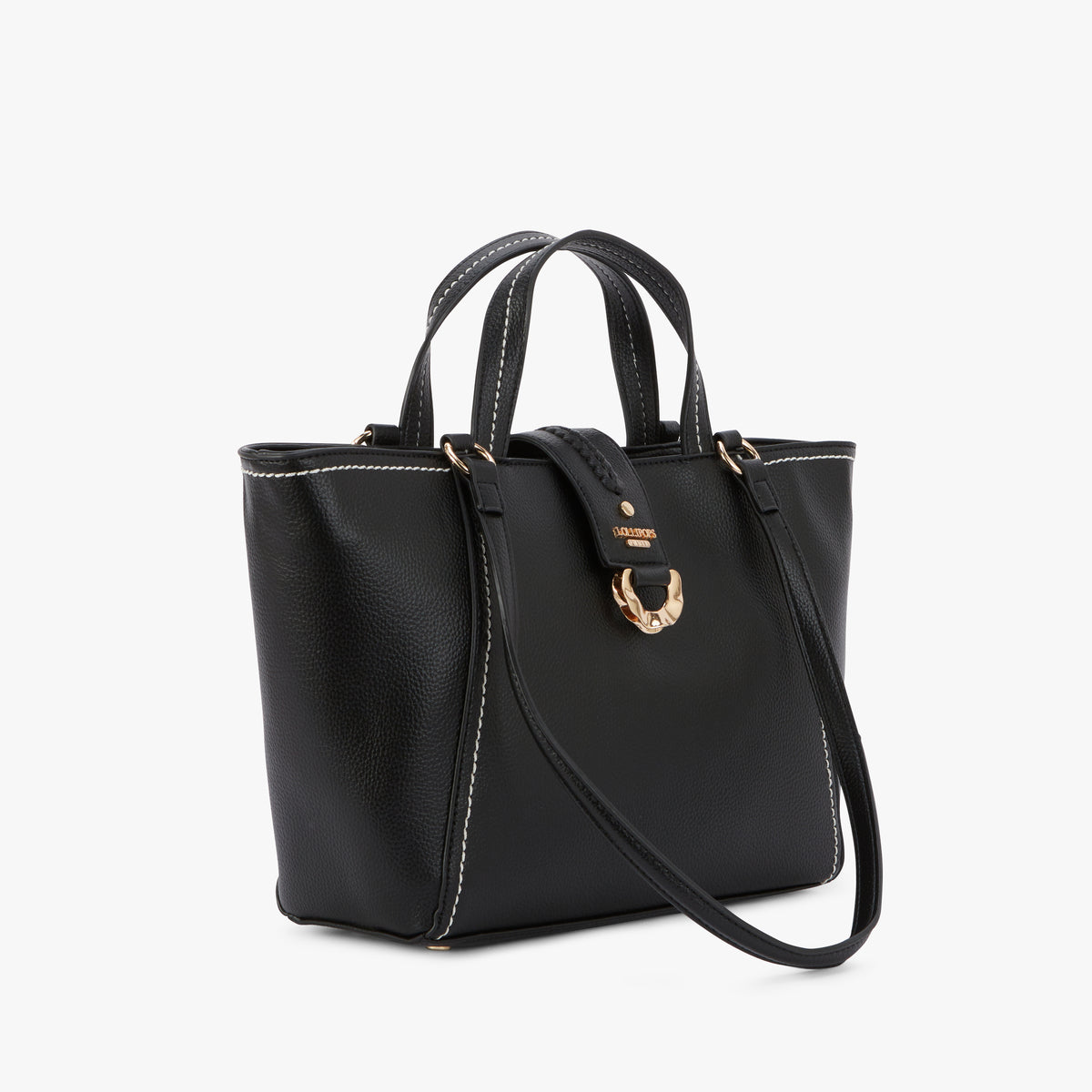 Sac shopper noir Nicolosi