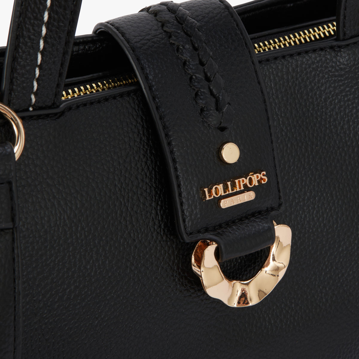 Sac shopper noir Nicolosi