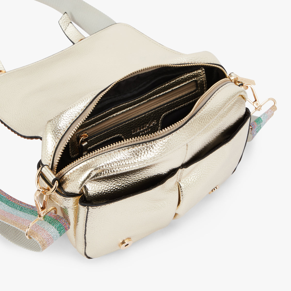 Sac porté épaule dore Nuoro