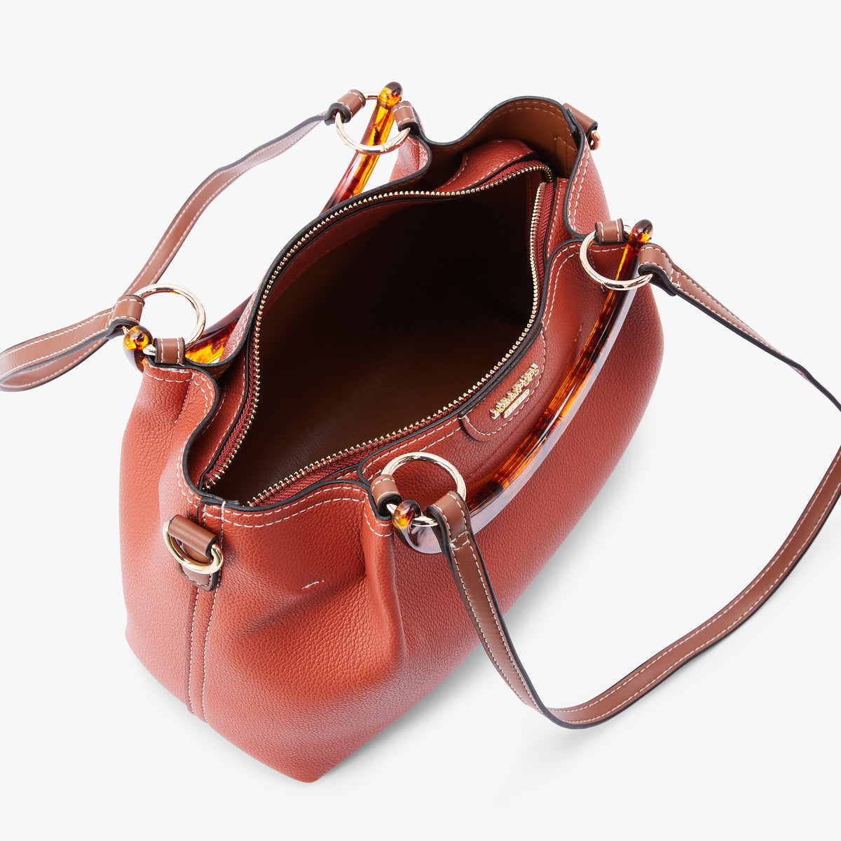 Sac shopper brique Nesso