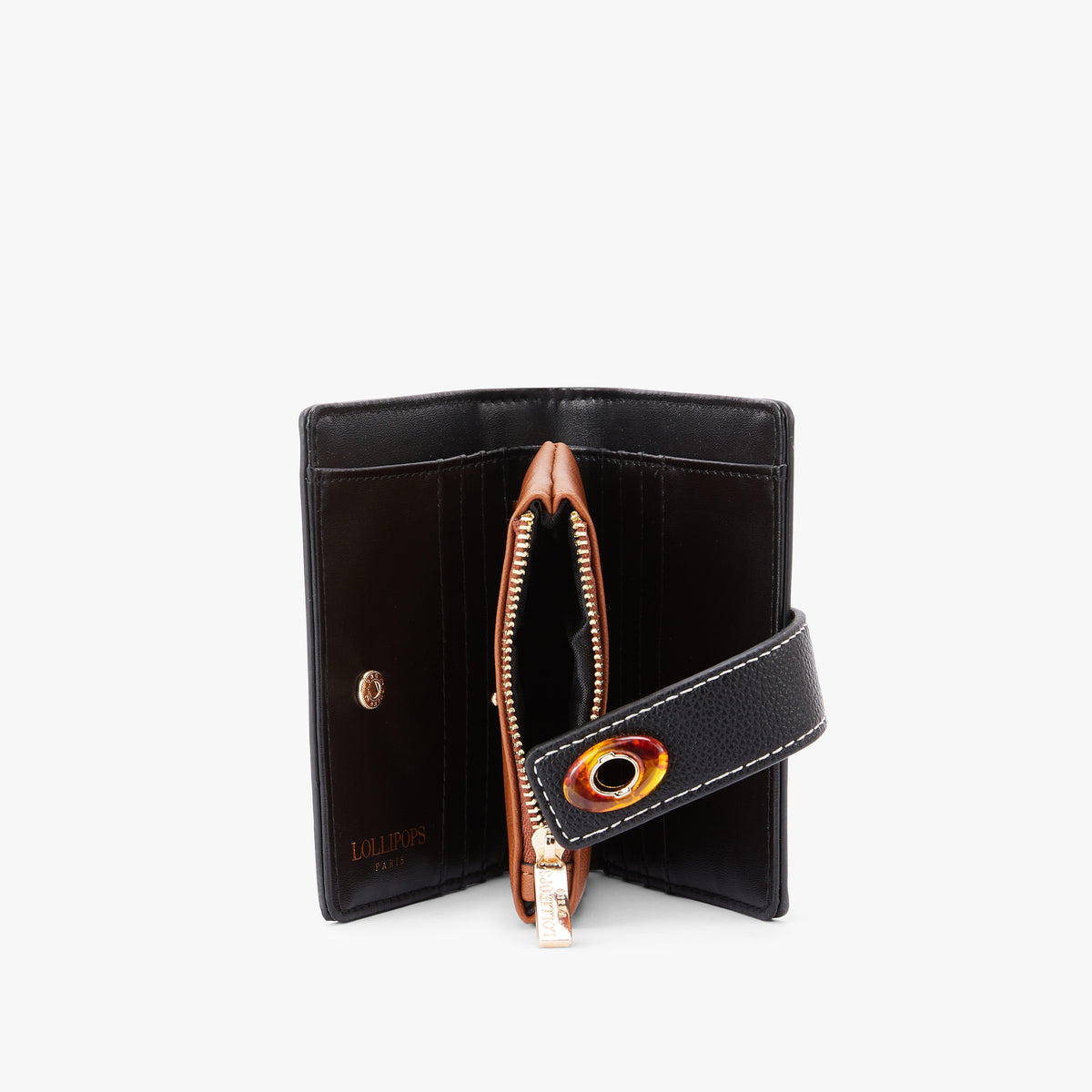 Portefeuille noir Nesso