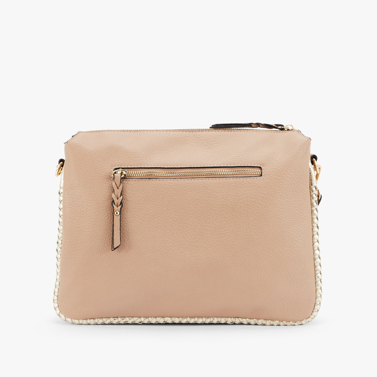 Grand sac multi poches taupe Noceta