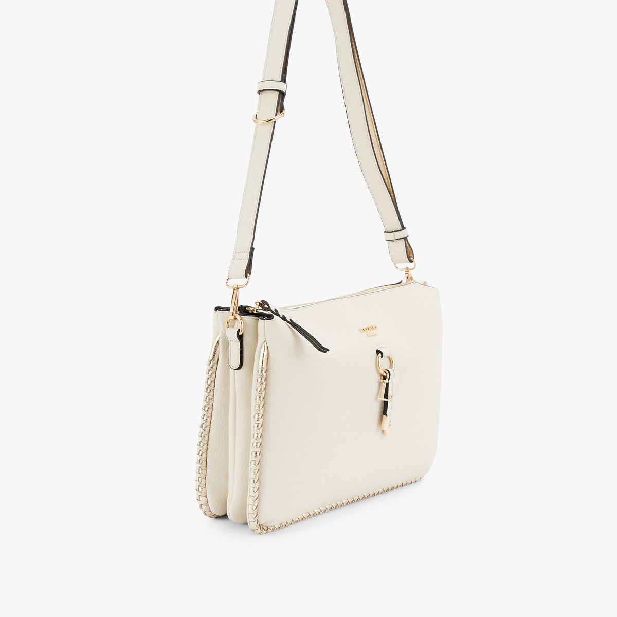 Grand sac multi poches ivoire Noceta