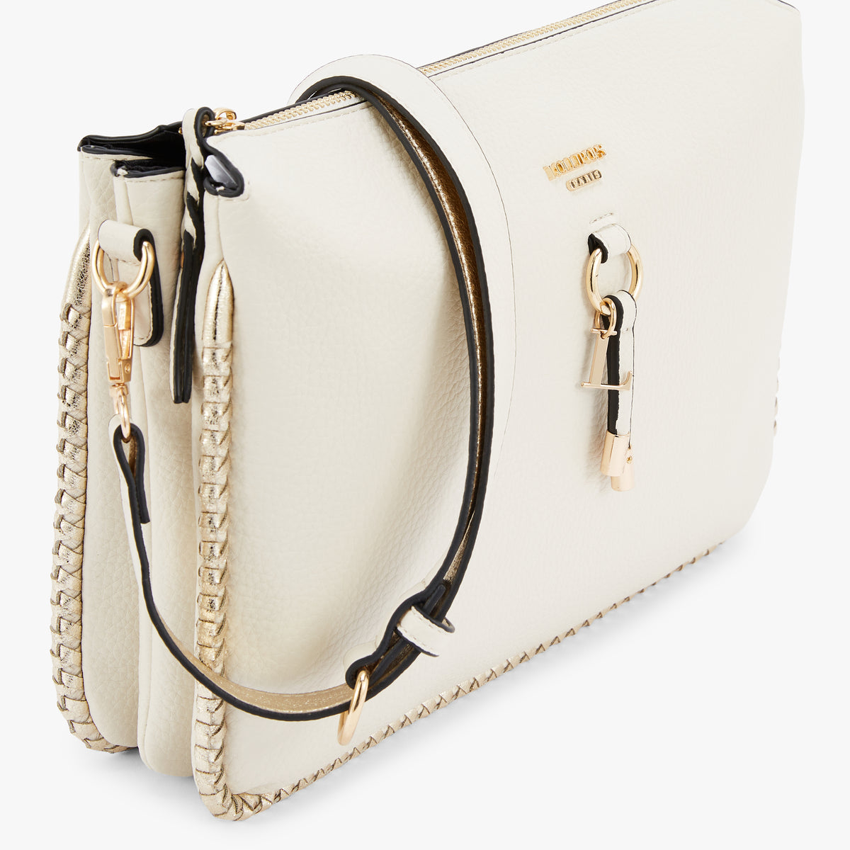 Grand sac multi poches ivoire Noceta