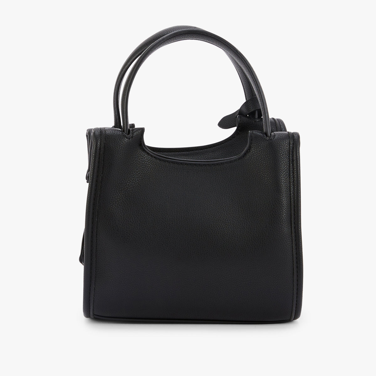 Petit sac shopper noir Nicoreta