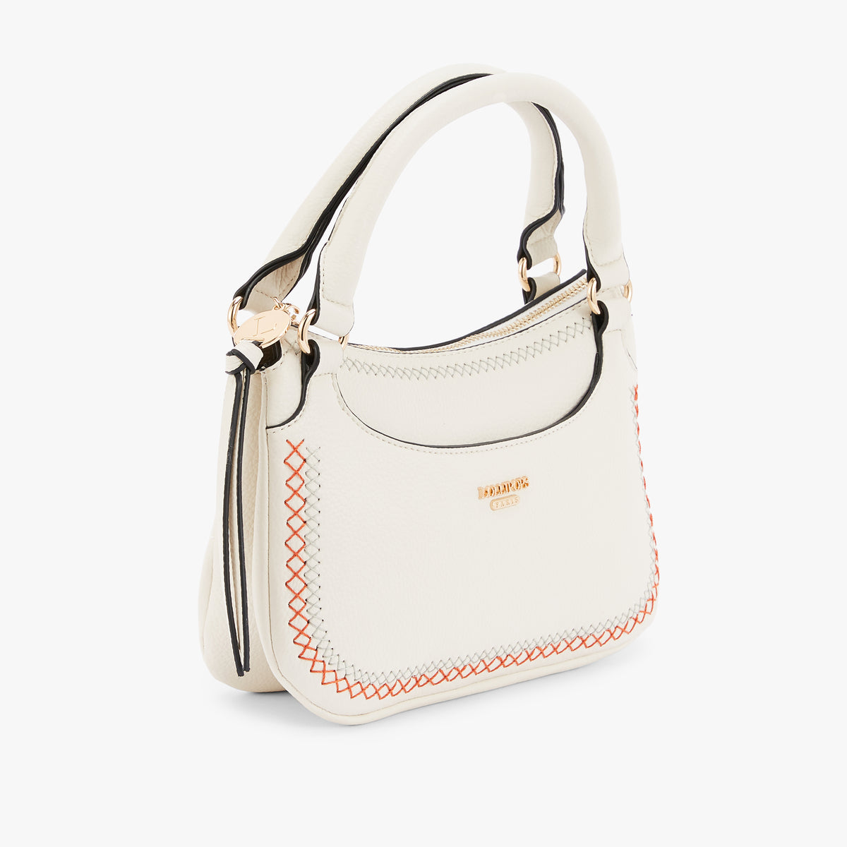 Petit sac shopper blanc Niamey