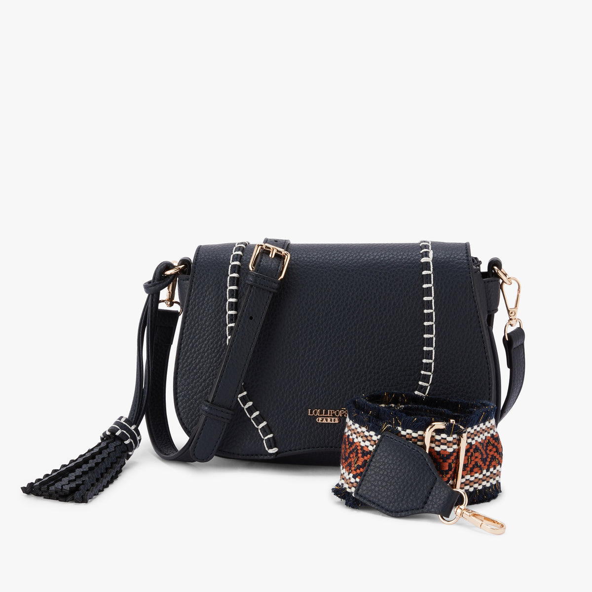 Sac porté épaule bleu Nanto
