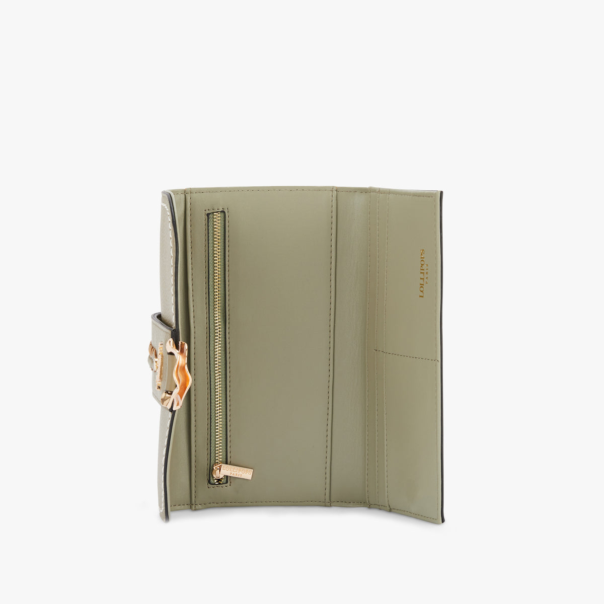 Porte chéquier kaki Nicolosi