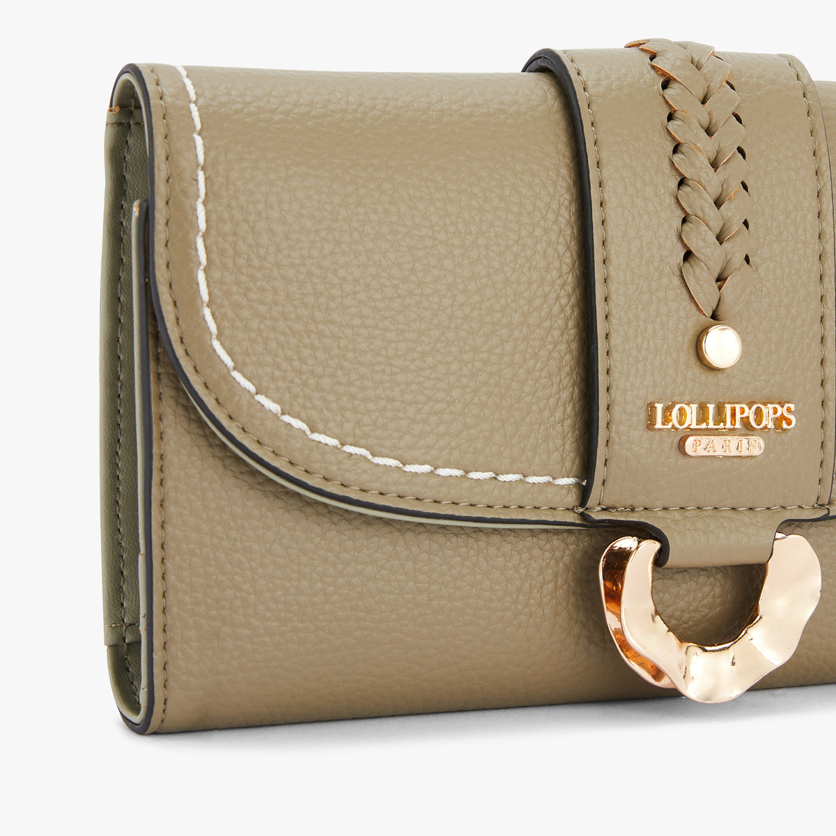 Porte chéquier kaki Nicolosi