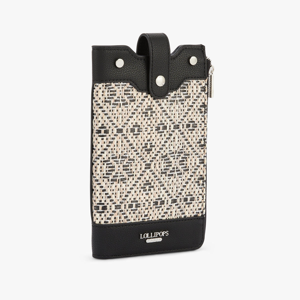 Pochette de téléphone noir Nicoreta