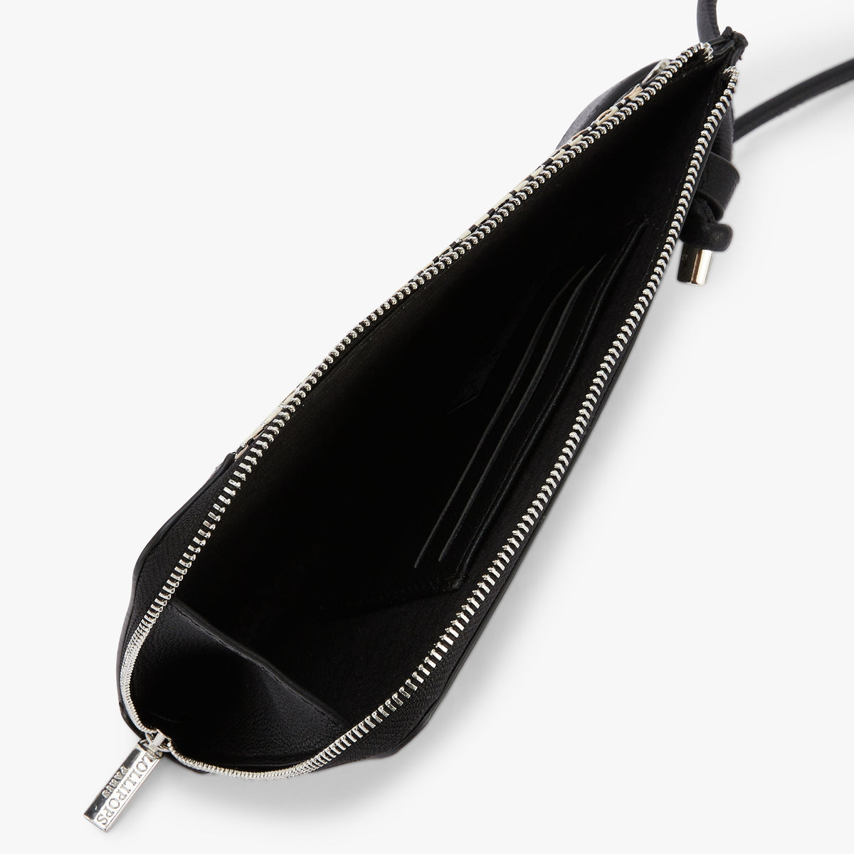 Pochette de téléphone noir Nicoreta