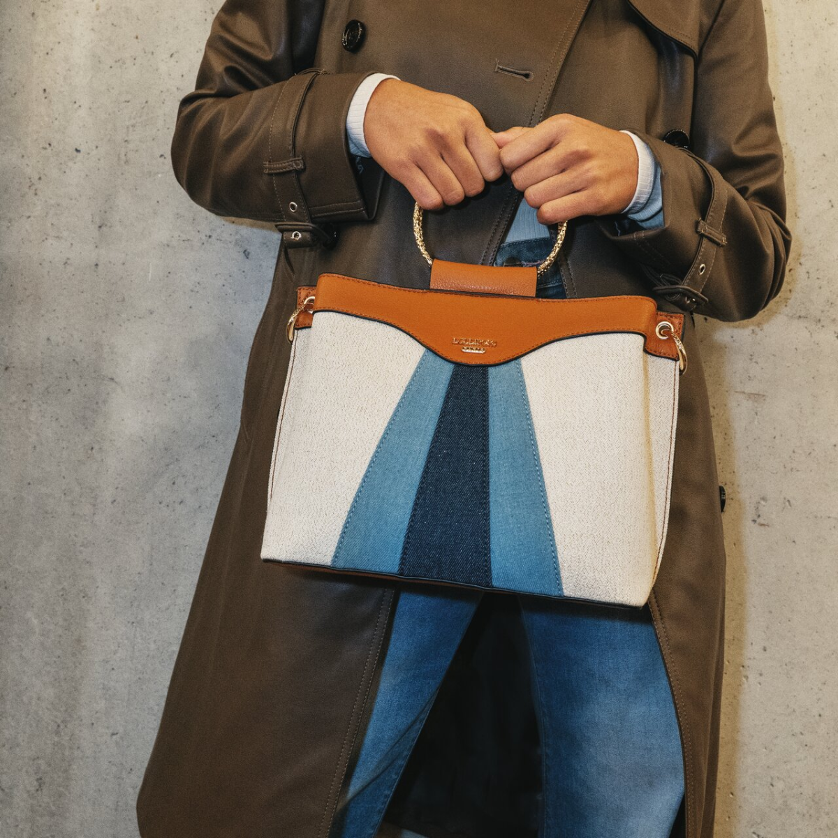 Sac shopper bleu Nicaragua