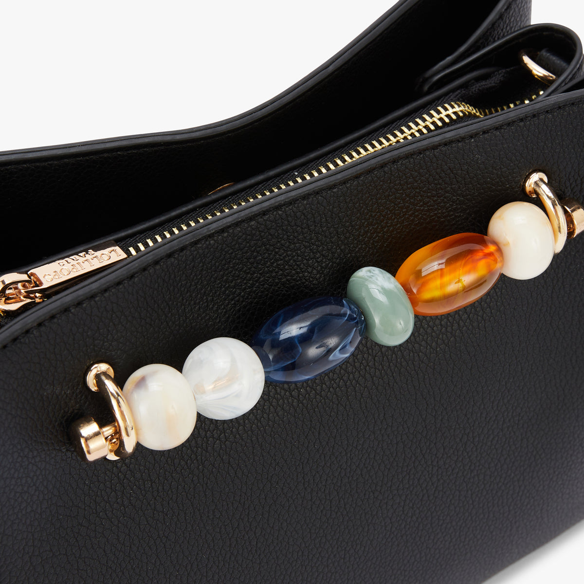 Sac porté épaule noir Nabha