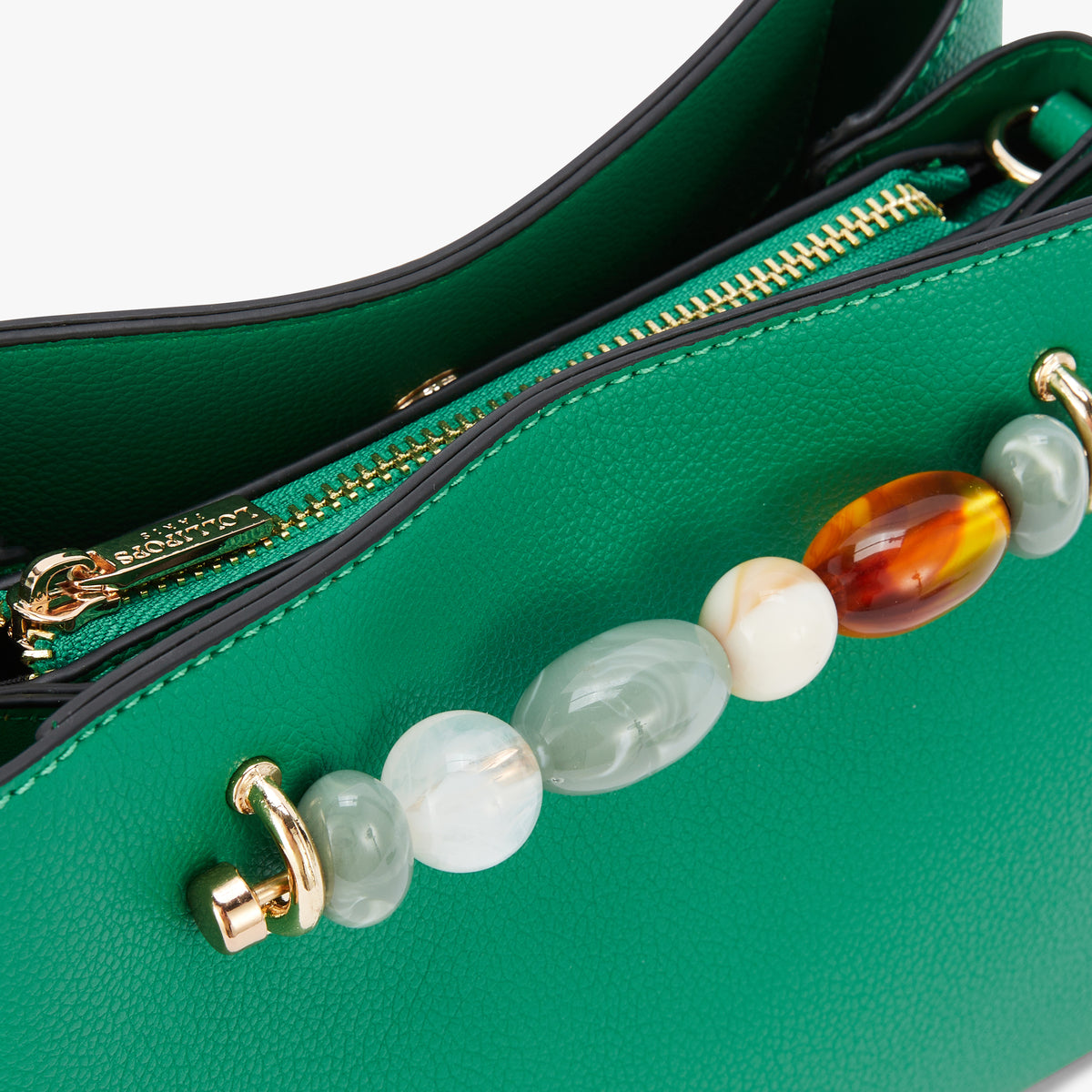 Sac porté épaule vert Nabha