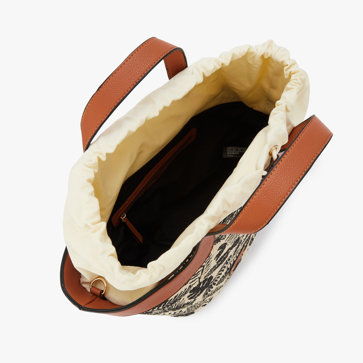 Sac panier noir Nabeul