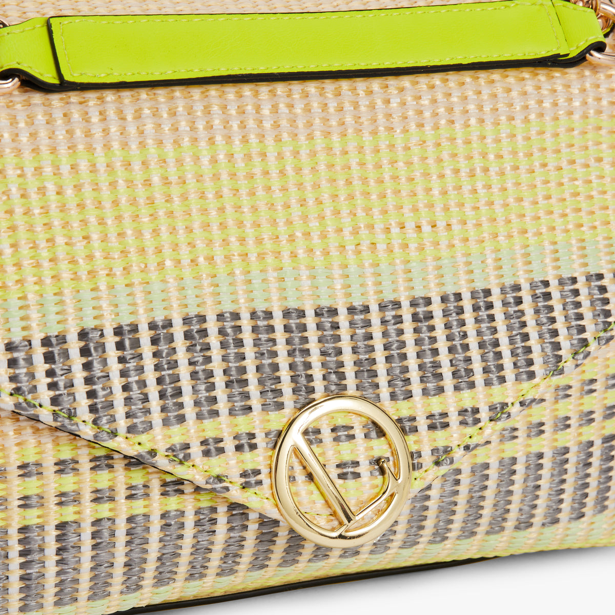 Sac porté épaule Lily jaune