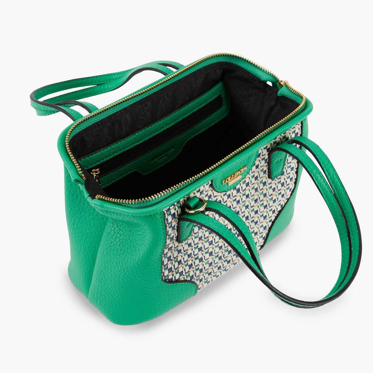 Petit sac shopper vert Nabella