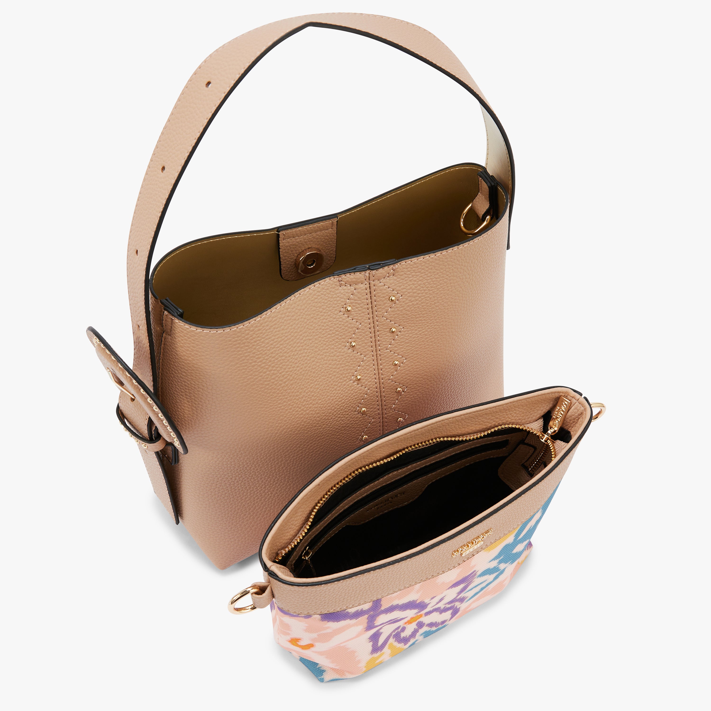 Sac hobo beige Ninove