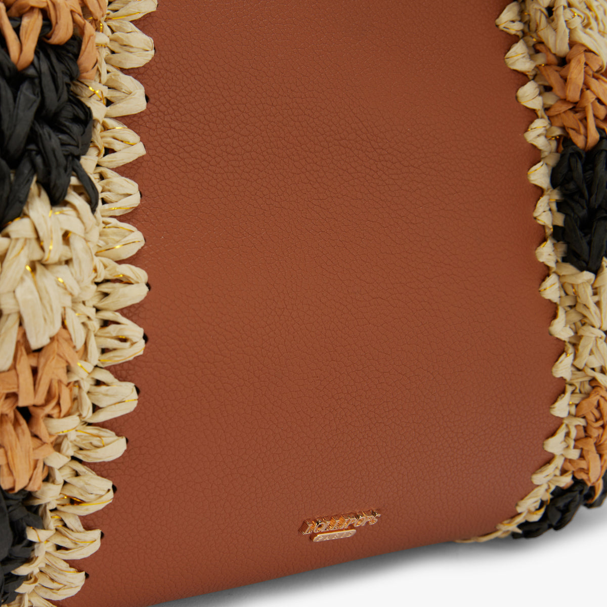 Grand sac shopper camel Nandy