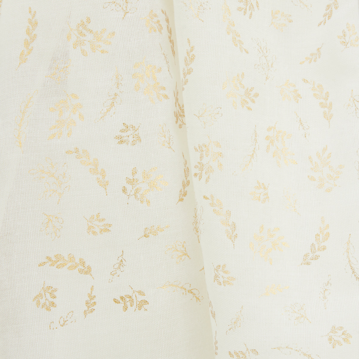 Foulard rectangulaire blanc Nocario
