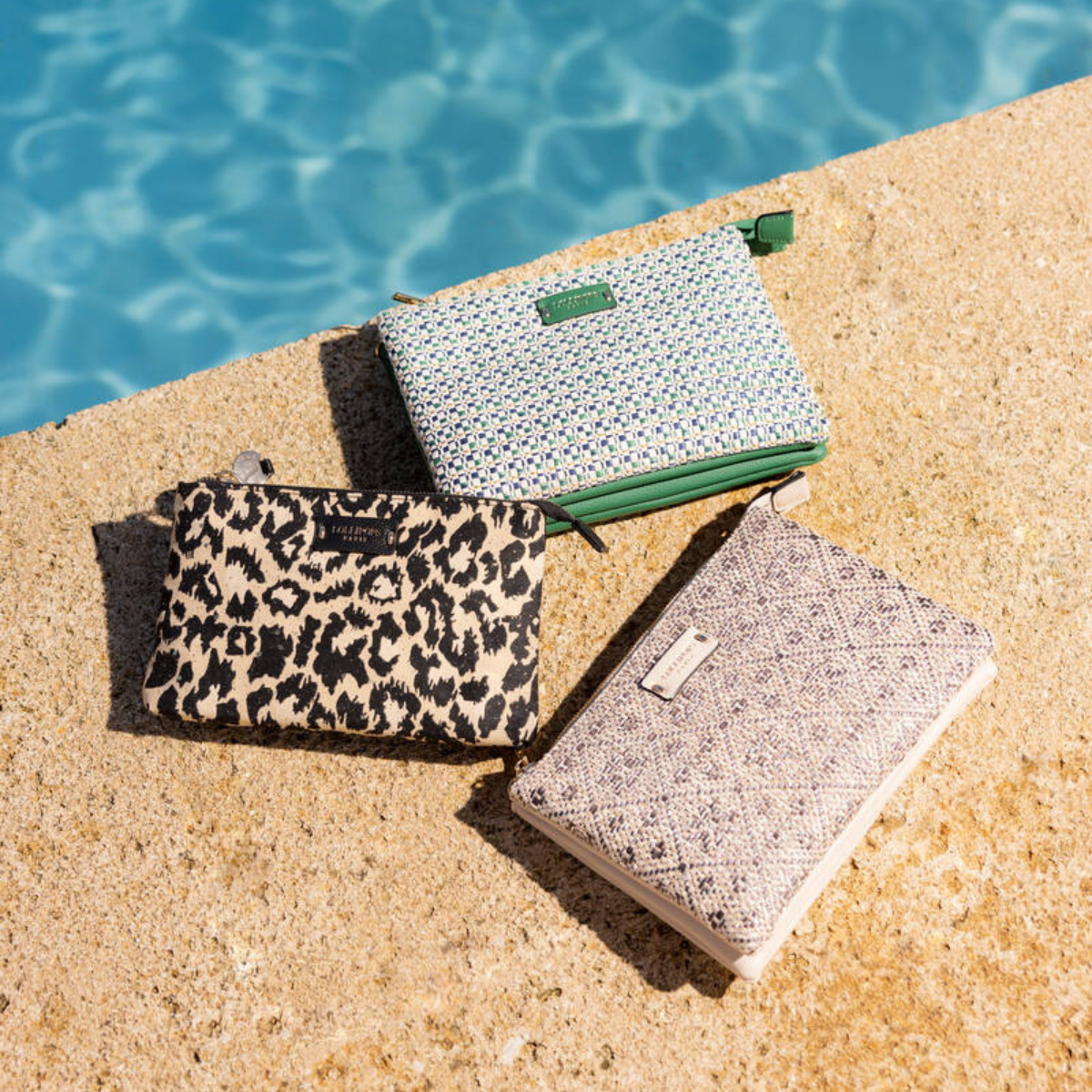 Pochette verte Naddebo